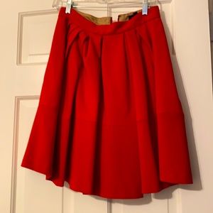 Red  skirt